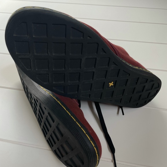 NWOT Marten’s Shoreditch Maroon canvas boot - Picture 7 of 7